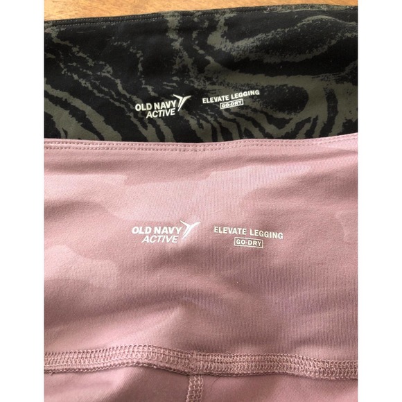 Old Navy High waist Elevate leggings bundle of 2 - Picture 9 of 10